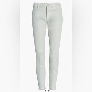 NORDSTROM AG Farrah Skinny Ankle Jeans Luminous Fade to Grey SZ 24 High-Rise NWT